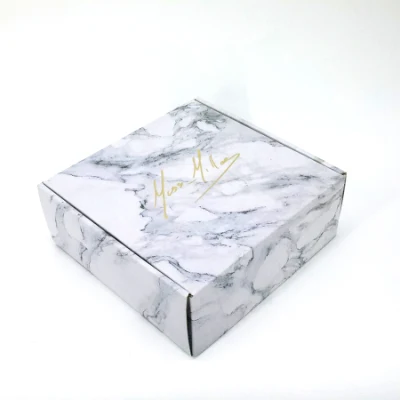 Custom Cheap Corrugated Cardboard Black E Flute Shipping Box for Product Packaging
