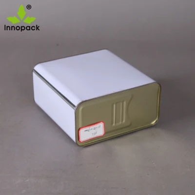 500ml Small Square Paint Glue Tin Can for Chemical Packing