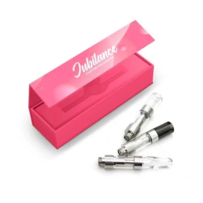 Custom Child Proof Carts Packaging Boxes Child Resistant Cartridge Tube Packaging
