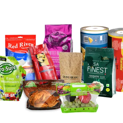 Custom Plastic Stand up Pouch Airtight Food Packaging Plastic Bag for Snacks or Pet Food Child Resistant