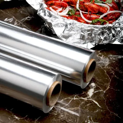 Aluminium Foil Paper for Baking Aluminum Tin Foil Roll for Fast Food