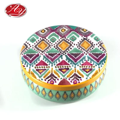 Small Tripe Pot Spice Coin Bank Food Tea Coffee Metal Tin Box