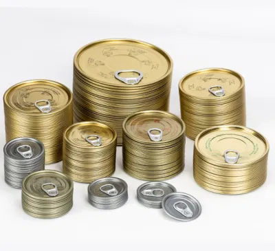 Factory Supplier 9119# Large Empty Round Tin Can 500ml