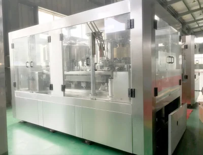 Factory Can Filling Machine Energy Drinks Equipment Carbonated Soft Drink Craft Beer Canning Pet Aluminum Tin Can Filler and Seamer Beverage Packaging Liquid F