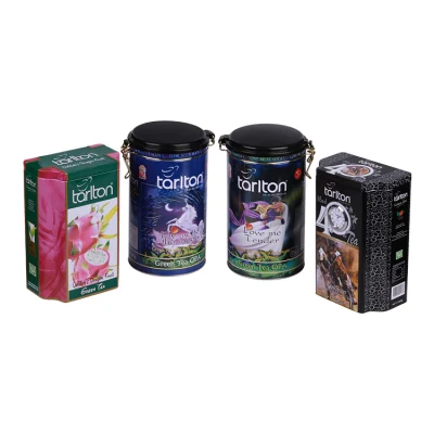 Factory Custom Printed Decorative Air Tight Hexagonal Coffee Tin Container Box with Pillow Lid