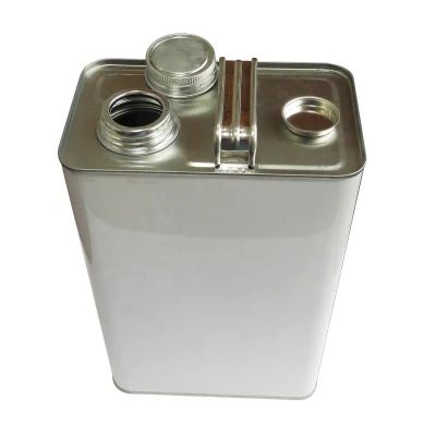 Manufacturer 1L Can Rectangular 1liter Empty Paint Tin Can with Lids