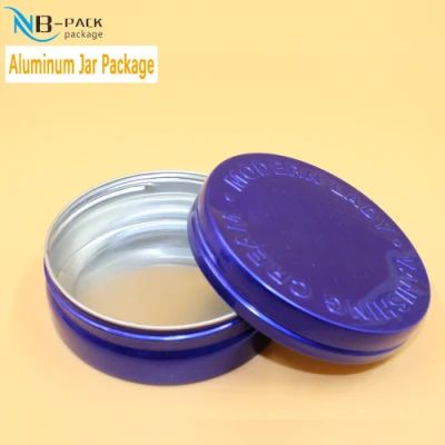 Nb-Pack Metal Aluminum Candle Lids Small Metal Aluminum Containers for Spices