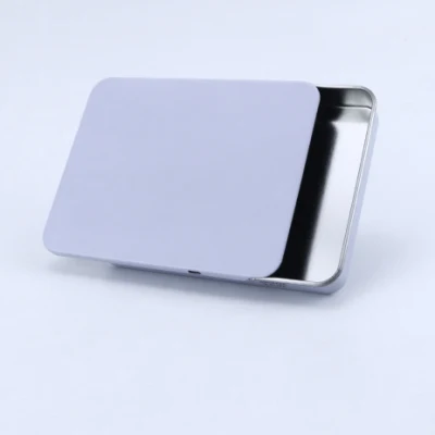 96*75*14mm Custom Logo Mini Gift Iron Boxes Pre Roll Cone Storage Slide Top Tin Box