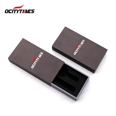 Custom Logo Printed Drawer Box Slide Child Resistant Button Vape Cartridge Packaging with EVA