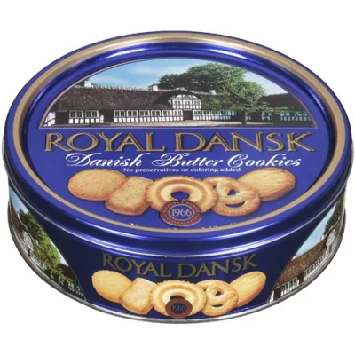 OEM Cookies Food Tin Box with Printing Custom Artworks