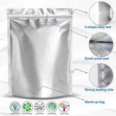 Food Grade 1/2/3/5 Gallon Packaging Mylar Bags for Food Storage