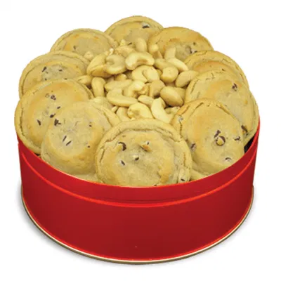 OEM Cookies Food Tin Box with Printing Custom Artworks