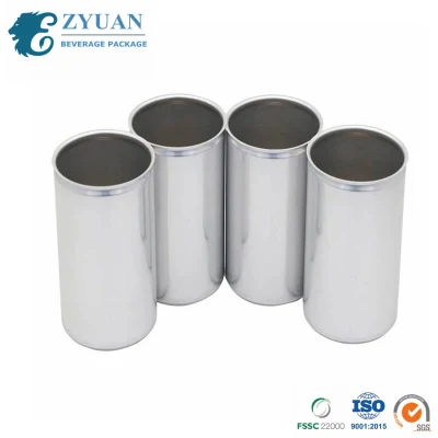 Supplier 2piece Aluminum Food Grade Can Blank or Printed Sleek 200ml 330ml 355ml Aluminum Can