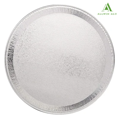 Containers, Disposable Plate Allwin-12&quot; Allwin-Flu Tin Container Aluminum Foil Pan
