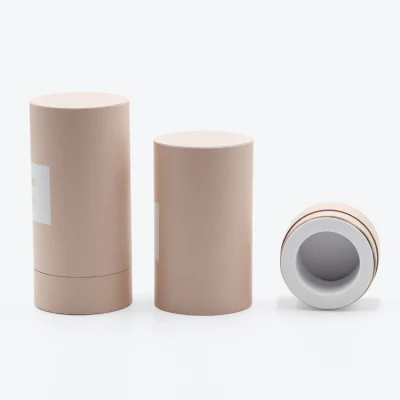 Firstsail Cosmetic Perfume Bottle Cylinder Packaging Tube Makeup Lotion Glass Pink Black Paper Round Box