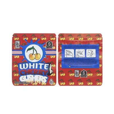 5gr 100mg Child Proof Airtight Mylar Barrier Plastic Ziplock Hot-Sealed Bag Gummy Packaging Recyclable Pouch