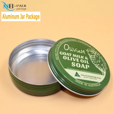 Nb-Pack Nb-Pack Child Resistant Candy Aluminum Jar Metal Aluminum Metal Aluminum Cookie Jar