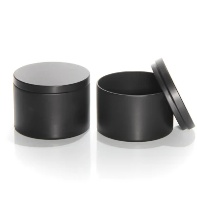 10ml 30ml 50ml 100ml 200ml Round Aluminum Cosmetic Tin Box Metal Container