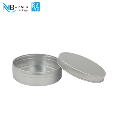Silver Gold Pink Black White 5g 10g 15g 20g 25g 30g 50ml 60ml 80ml 100ml 150ml 200ml Clear Window Aluminum Jar Aluminum Tin Cans
