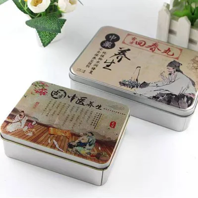 Mini Tin Trinket Coin Box Jewelry Storage Case Tinplate Small Floral Bead Storage Containers with Lid for Items, Earplugs, Pills, Tiny Bead, Nail, Jewelry