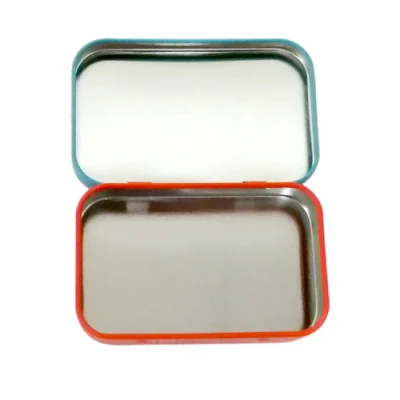 Custom Printing Child Resistant Tinplate Can Shorties Rectangle Embossing Metal Case Best Quality Mini Tin Box
