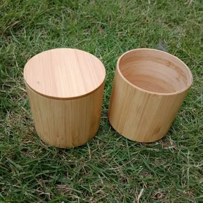 Solid Bamboo Bottle Bamboo Jar Bamboo Tin Bamboo Storage