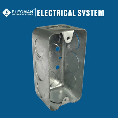 Steel Rectangular Electrical Box Handy Box Knockout Box Metal Box Junction Box