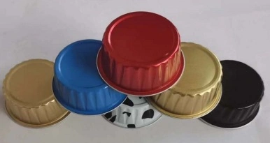 Disposable Airline Aluminium Foil Container Round Barbecue Aluminum Foil Tin Box