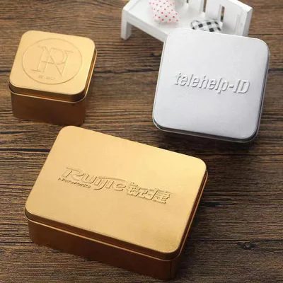 Mini Tin Trinket Coin Box Jewelry Storage Case Tinplate Small Floral Bead Storage Containers with Lid for Items, Earplugs, Pills, Tiny Bead, Nail, Jewelry