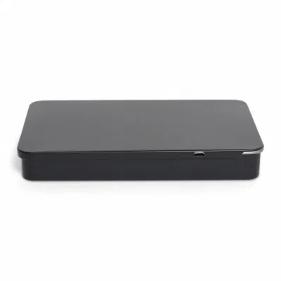 Custom Print Metal Slide Tin Case Child Proof Tin Can Rectangular Child Resistant Sliding Tin Box