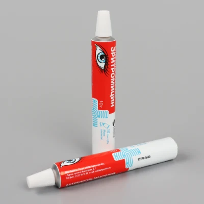 Medicine Aluminum Customized Carton Diameter 13.5 to 38mm Eye Cream Packaging Ointment