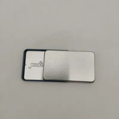 Small Slide Lid Storage Tin Container Packaging Metal Tin Box