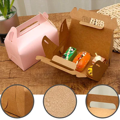 Disposable Takeaway Biodegradable Printed Paper Fast Food Packaging