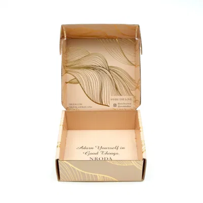 Custom Made Colored Printing Garment Book Shaped Packaging Shipping Mailer Box for Clothes