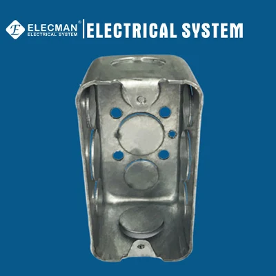 Steel Rectangular Electrical Box Handy Box Knockout Box Metal Box Junction Box
