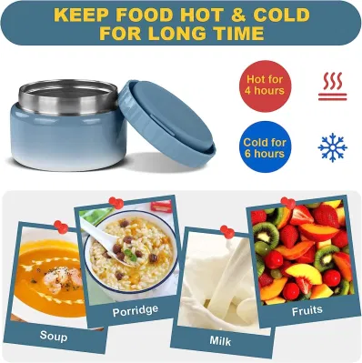 Aohea 250ml Thermal Soup Mug for Kids Children Toddle Food Bottle Jar