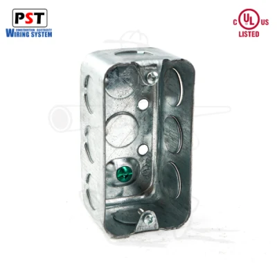 Electrical Metal Conduit Box 4X2 Rectangular Box Electrical Handy Box Junction Box