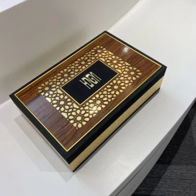 Custom Free Design Makeup MDF Wooden Wood Skincare Product Gift Packaging Boxes Perfume Fragrance Oud Essential Perfume Watch