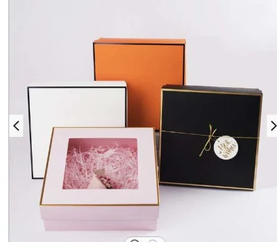 Valentine Cosmetic Carton Pen Handcraft Custom Printing Foldable Cardboard Jewelry Clothes Folding Magnetic Paper Box Wedding Party Festival Gift Packing Box