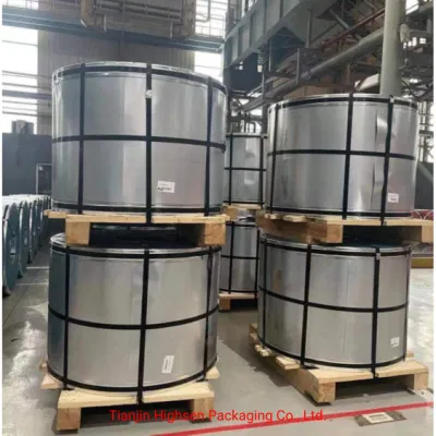 MR Grade Printed CMYK or PNS Gold Lacquered Tinplate for Cosmetic Can Tin for Candles
