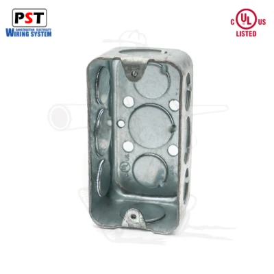 Electrical Metal Conduit Box 4X2 Rectangular Box Electrical Handy Box Junction Box