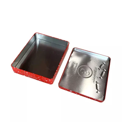 Small Custom Printed Metal Tin Box for Packaging