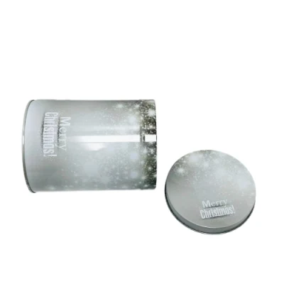 OEM ODM Manufacture Tinplate Containers Round Metal Packaging Tea Coffee Bean Tin Can