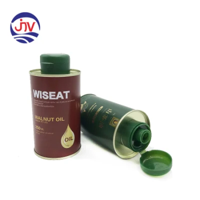 Metal Small Can 250ml Olive Oil Tin Storage Container