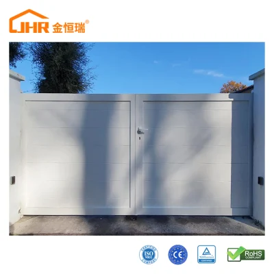 Aluminium Main Interior Flush Metal Door Grill Designs Double Door Handle Lock