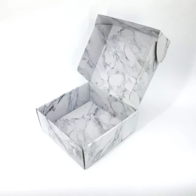 Custom Cheap Corrugated Cardboard Black E Flute Shipping Box for Product Packaging