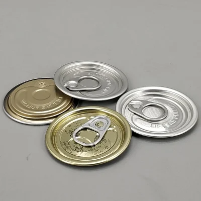 Full Open Seal Lid Cover Metal Tin with Lid Metal Cover