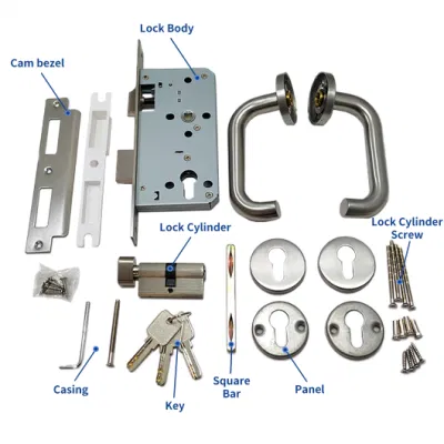 Child Proof Door Top Lock Door Lock Handle Inox Safe Lock