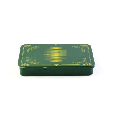 Hot Square Shape Air Tight Child Proof Edible Mint Pre Roll Containers Packaging Childproof Can Child Resistant Round Tin Box