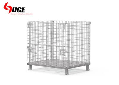 Cheap Wire Mesh Box Cage Metal Bin Storage Container